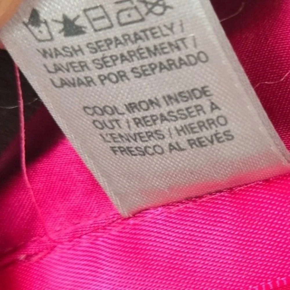 Victoria's Secret Fashion Show Robe NYC 2011 Pink Satin Angel Rhinestone CoverUp